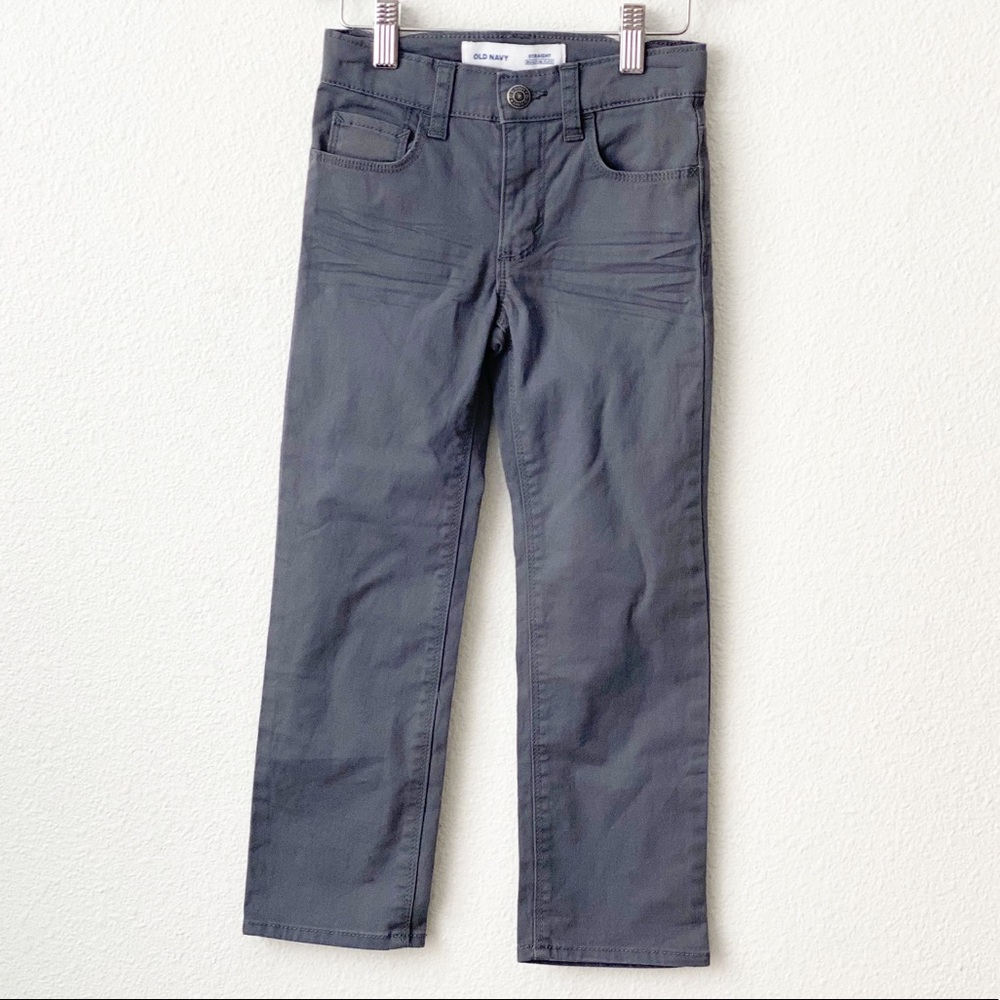 Old Navy Gray Jeans, 5T, Straight, Built in Flex
